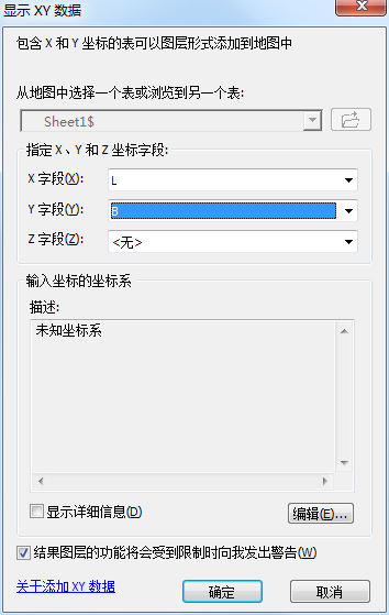 arcgis經(jīng)緯度轉(zhuǎn)平面坐標(biāo)教程