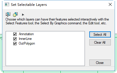 在ArcGIS中如何設(shè)置圖層的可選狀態(tài)？